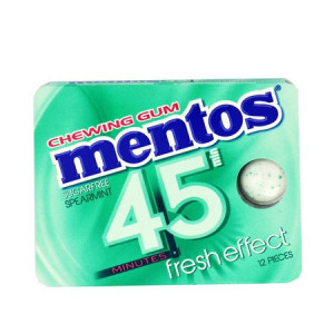 MENTOS ΤΖΙΧΛΕΣ 18GR 45' FRESH EFFECT SPEARMINT