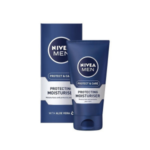 NIVEA ΚΡΕΜΑ ΠΡΟΣΩΠΟΥ ΑΝΤΡΙΚΗ 75ML PROTECT&CARE ΣΩΛΗΝΑΡΙΟ  - 1