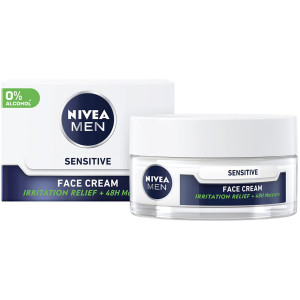 NIVEA ΚΡΕΜΑ ΠΡΟΣΩΠΟΥ ΑΝΤΡΙΚΗ 50ML SENSITIVE