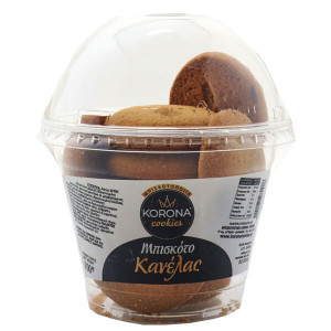 KORONA COOKIES ΣΕ ΠΟΤΗΡΑΚΙ 100gr. - (ΚΑΝΕΛΑ)  - 1