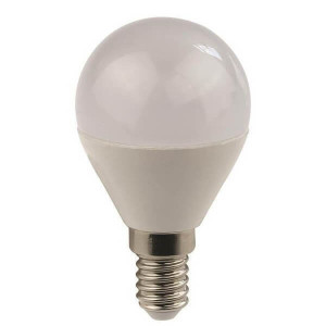 EUROLAMP ΛΑΜΠΑ (LED) ΣΦΑΙΡΙΚΗ 8W Ε14 2700K 220-240V - (180-77313)  - 1