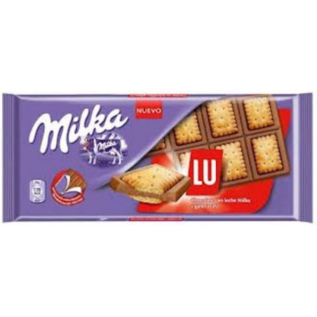 Milka σοκολάτα μπισκότο LU 87gr