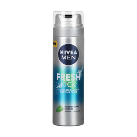 Nivea αφρός ξυρίσματος fresh kick 200ml Nivea - 1