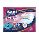 Sani sensitive lady σερβιέτες ειδικών χρήσεων No6 (XL) 10τεμ