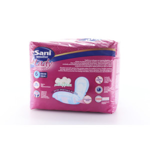 Sani lady sensitive extra large No6 σερβιέτες ειδικών χρήσεων 10τεμ Sani - 5