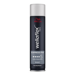 WELLAFLEX express fix men hairspray No5 250ml