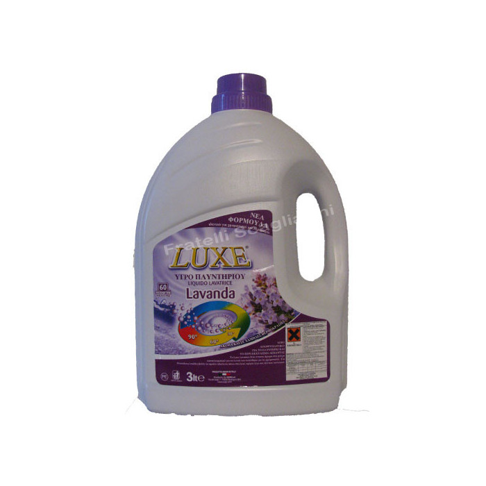 LUXE ΠΛΥΝΤΗΡΙΟΥ 3lt LAVANDA 60μεζ.