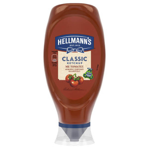 HELLMANN'S KETCHUP 550gr. - (ΚΛΑΣΣΙΚΗ) (TOP DOWN)  - 1