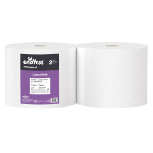 Endless jumbo roll χαρτί κουζίνας βιομηχανικό 2x4,5kg Endless - 1