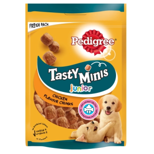 Pedigree tasty minis junior κοτόπουλο 125gr Pedigree - 1