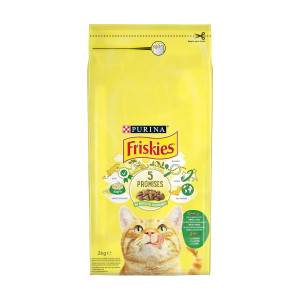 Friskies γατοτροφή κουνέλι, κοτόπουλο & λαχανικά 2kg Friskies - 1