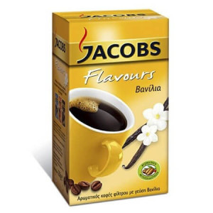 JACOBS ΚΑΦΕΣ ΦΙΛΤΡΟΥ 250gr. - (ΒΑΝΙΛΙΑ) (-1.00€)  - 1