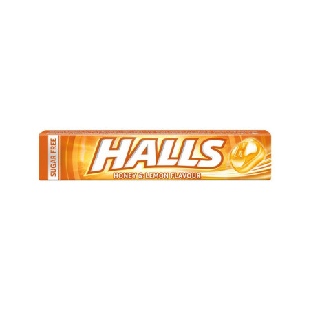 HALLS (GR) ΜΑΣΟΥΡΙ HONEY & LEMON 33,5gr  - 1