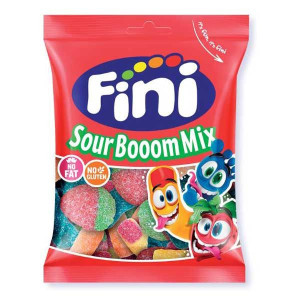 Fini ζελεδάκια sour boom mix 90gr