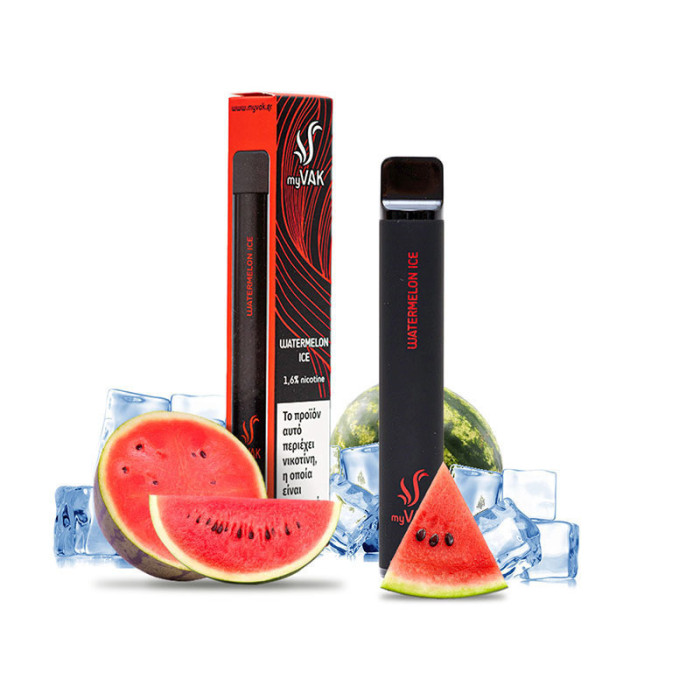 VAK ΗΛΕΚΤΡΟΝΙΚΟ ΤΣΙΓΑΡΟ WATERMELON ICE 2ML (600 PUFFS) 20mg Nicotine