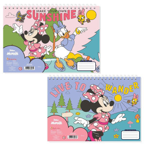 ΜΠΛΟΚ ΖΩΓΡΑΦΙΚΗΣ MINNIE Α4 30Φ - (2 ΣΧΕΔΙΑ) (564485)