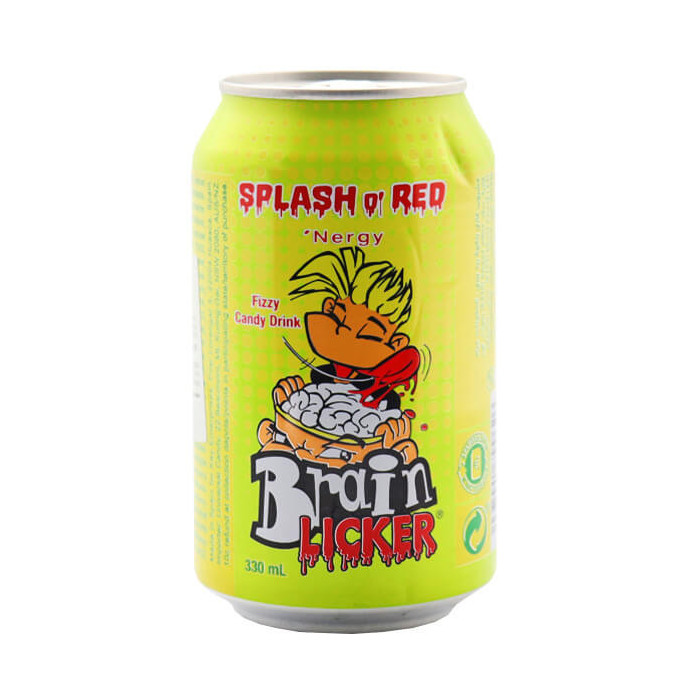 BRAIN LICKER DRINK 330ml - (SPLASH O' RED)  - 1