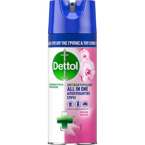 Dettol υγρό απολυμαντικό spray all in one orchard blossom 400ml