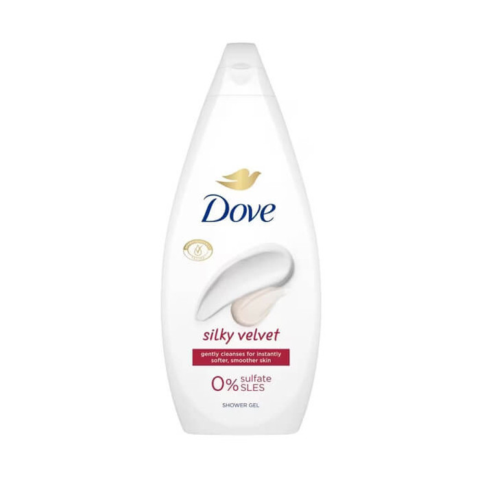 Dove αφρόλουτρο silky velvet 720ml