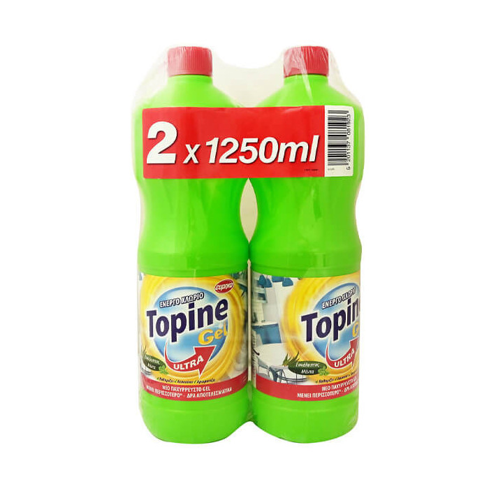 TOPINE ΠΑΧΥΡΕΥΣΤΗ 2x1250ml  - ΕΥΚΑΛΥΠΤΟΣ/ΜΕΝΤΑ  - 1