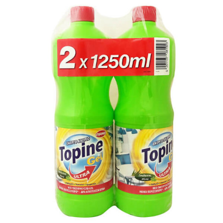 TOPINE ΠΑΧΥΡΕΥΣΤΗ 2x1250ml  - ΕΥΚΑΛΥΠΤΟΣ/ΜΕΝΤΑ  - 1