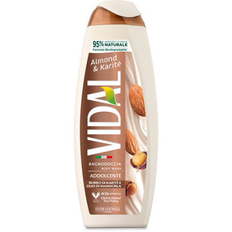 VIDAL ΑΦΡΟΛΟΥΤΡΟ 500ml ALMOND&KARITE (ΜΠΕΖ)