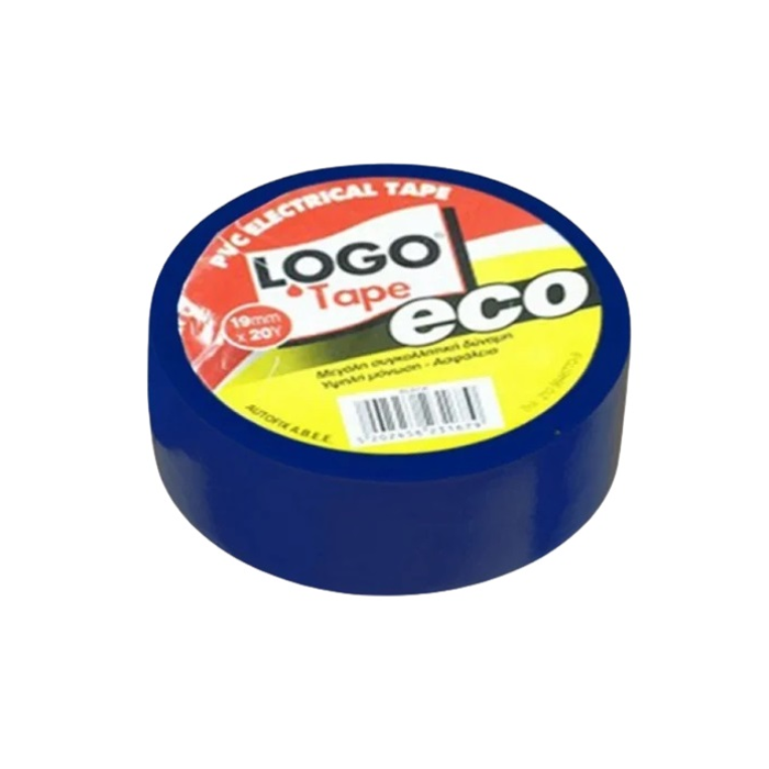 Logo tape eco μονωτική ταινία μπλε 19mm x 18,3m Logo - 1