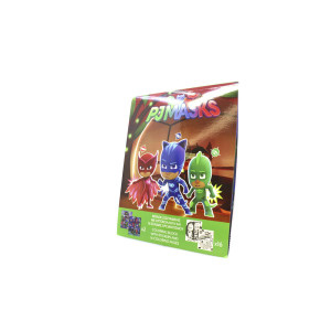 Pj masks μπλοκ ζωγραφικής με αυτοκόλλητα 20x25cm 484038 Pj Mask - 1