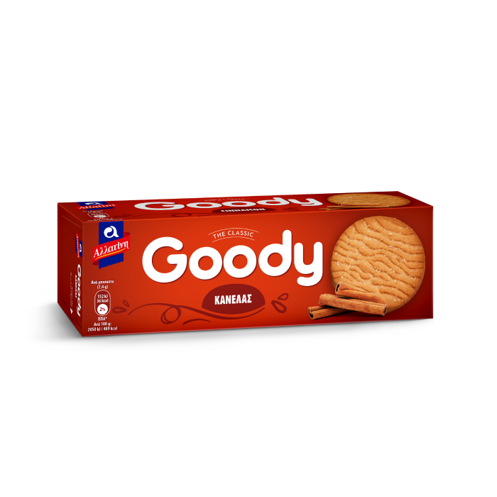 Αλλατίνη goody με κανέλα 175gr