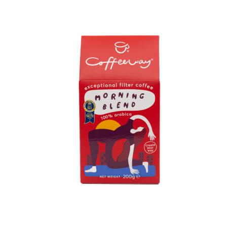 Coffeeway morning blend καφές φίλτρου αλεσμένος 100% arabica 200gr Coffeeway - 1