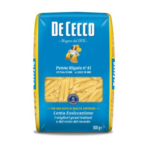 De cecco ζυμαρικά penne rigate no41 500gr