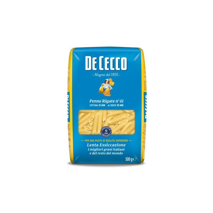 De cecco ζυμαρικά penne rigate no41 500gr