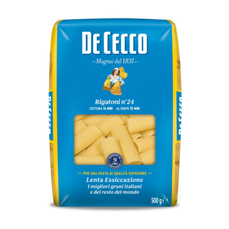 De cecco ζυμαρικά rigatoni no24 500gr