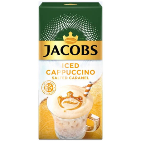 Jacobs φακελάκια iced cappuccino salted caramel 8τεμ