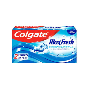 Colgate οδοντόκρεμα max fresh cool mint 2x75ml Colgate - 1