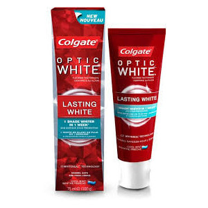 Colgate οδοντόκρεμα optic white lastinh white 100gr Colgate - 1