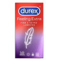 DUREX ΠΡΟΦΥΛΑΚΤΙΚΑ (10τεμ.) - (FEELING EXTRA)  - 1