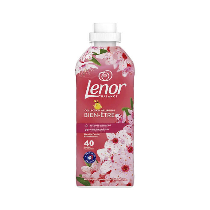 LENOR ΜΑΛΑΚΤΙΚΟ 40μεζ. - (840ml) (CHERRY BLOSSOM) (BALANCE)