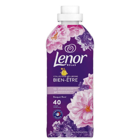 LENOR ΜΑΛΑΚΤΙΚΟ 40μεζ. - (840ml) (FLORAL BOUQUET) (RELAX)