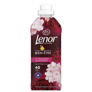 LENOR ΜΑΛΑΚΤΙΚΟ 40μεζ. - (840ml) (JASMINE & ROSE) (PASSION)