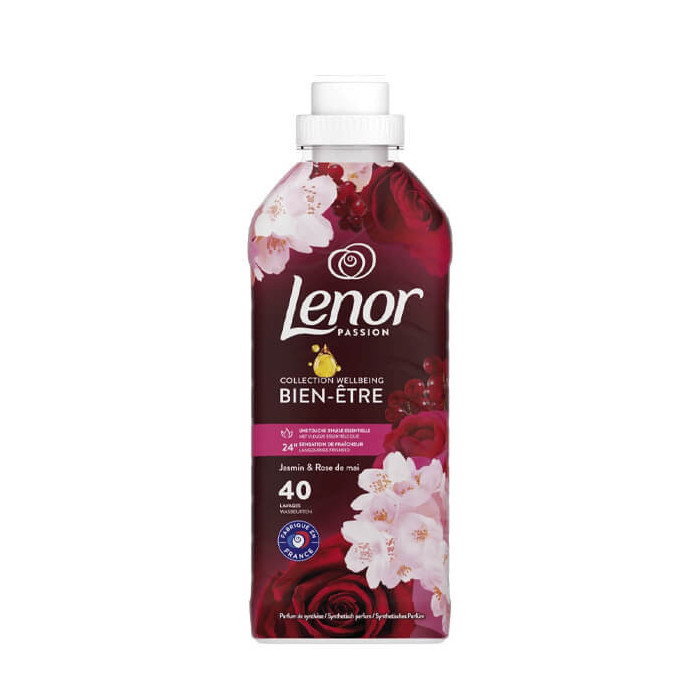 LENOR ΜΑΛΑΚΤΙΚΟ 40μεζ. - (840ml) (JASMINE & ROSE) (PASSION)