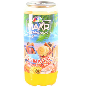 MAXR ΛΕΜΟΝΑΔΑ 330ml - (ΜΑΝΓΚΟ & ΚΑΡΥΔΑ)