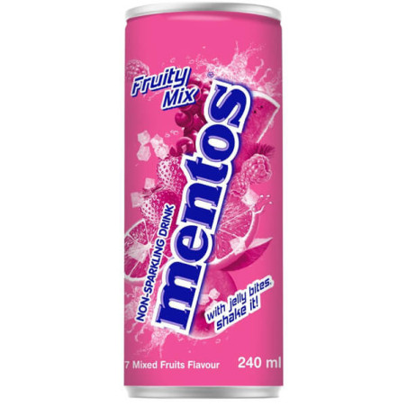 MENTOS DRINK 240ml - (ΔΙΑΦΟΡΑ ΦΡΟΥΤΑ)  - 1