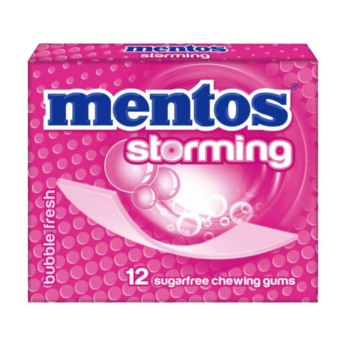 MENTOS STORMING 12x33gr. - (BUBBLE FRESH) (1578418)