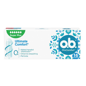 O.B. TAMPONS PROCOMFORT 16τεμ. - (SUPER PLUS)  - 1