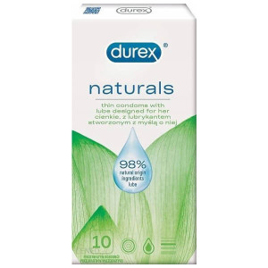 Durex προφυλακτικά natural 10τεμ