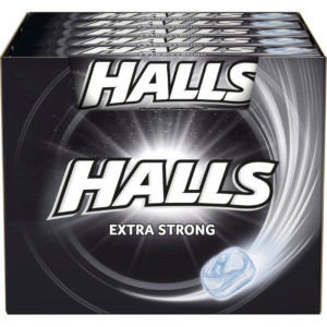 HALLS ΜΑΣΟΥΡΙ EXTRA STRONG (20*33,5gr)  - 1