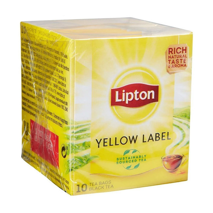 LIPTON ΤΣΑΙ YELLOW LABEL (10τεμ.)