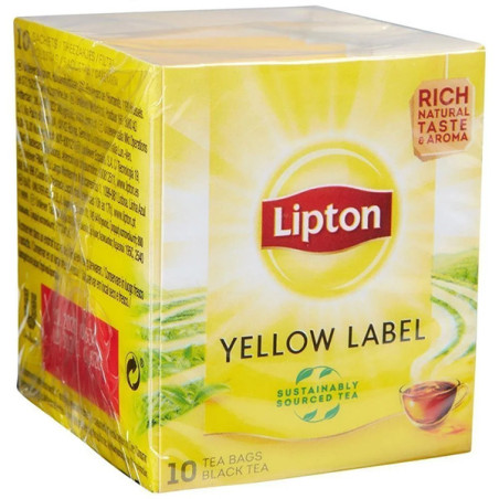 LIPTON ΤΣΑΙ YELLOW LABEL (10τεμ.)