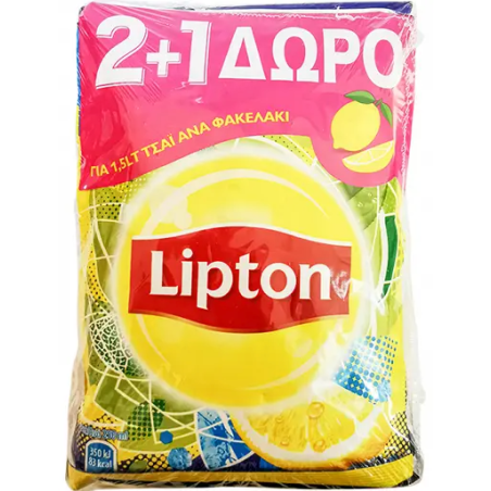 Lipton ice tea λεμόνι σε σκόνη φακελάκι 3x125gr Lipton - 1